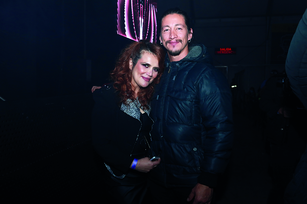 Sandra Serrato y Eduar Salas