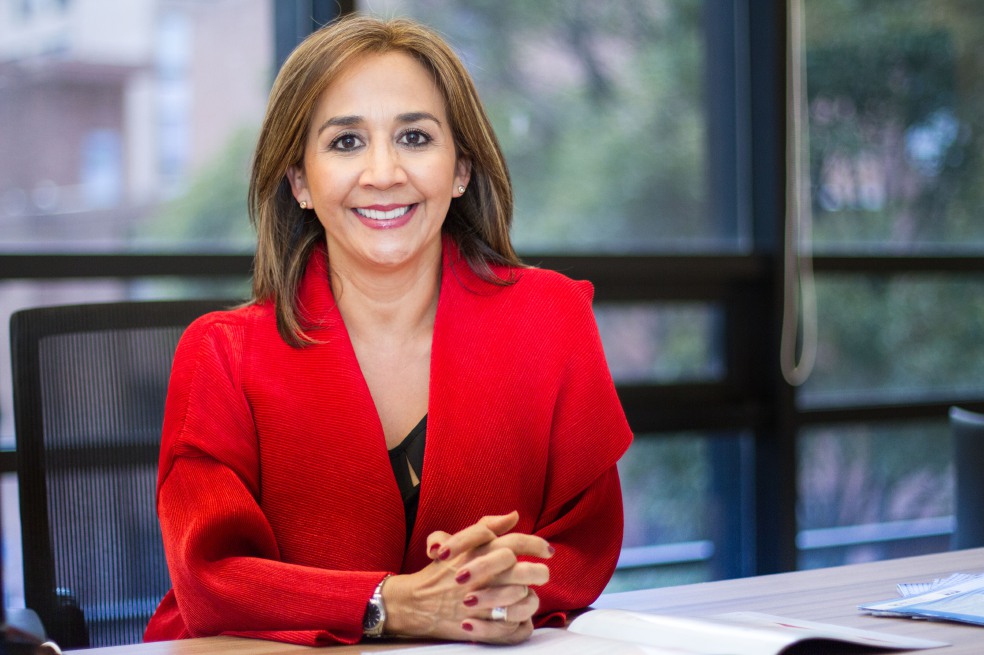 Sandra Forero, presidenta de Camacol. / Cortesía 