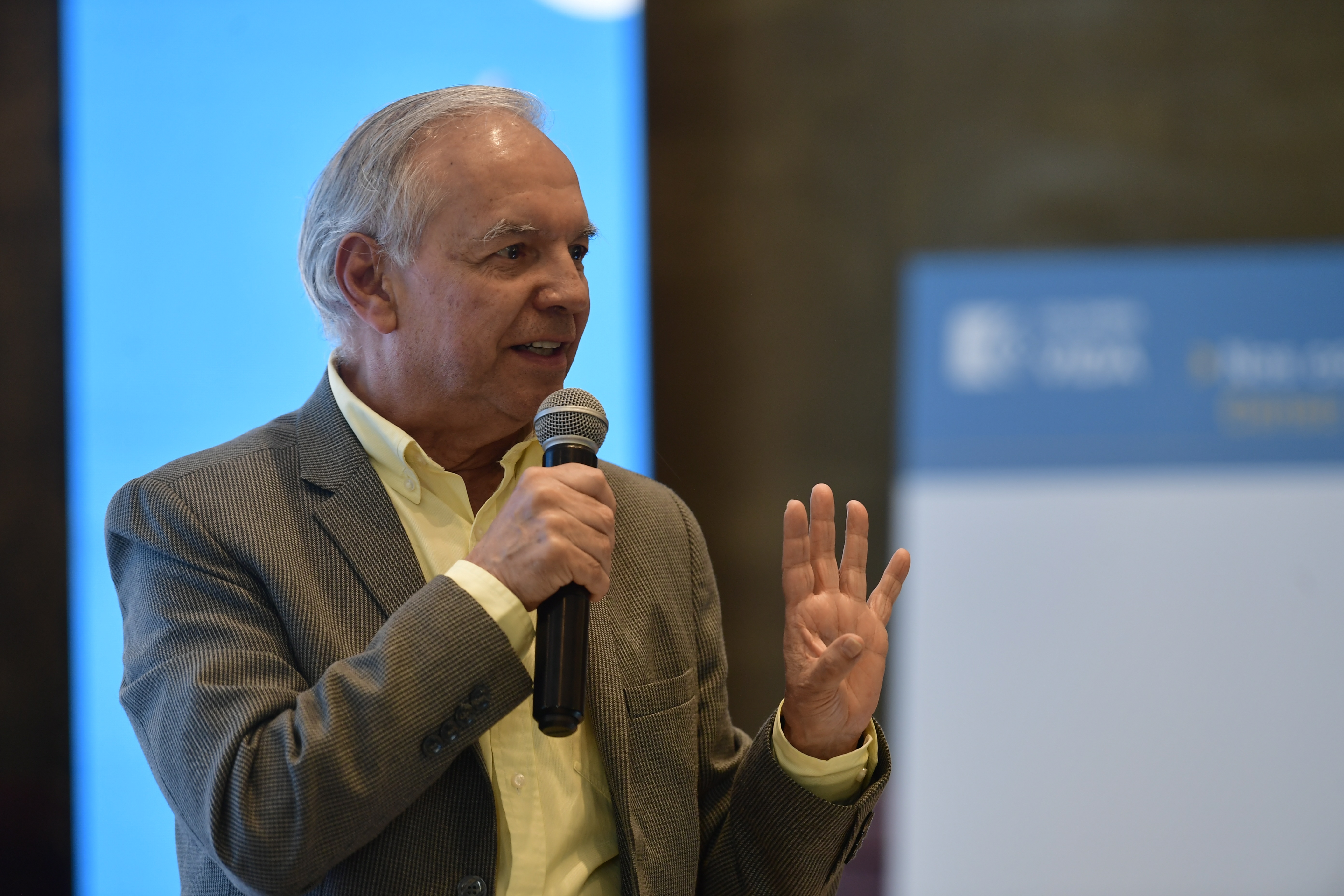 Ministro de Hacienda y Crédito Público de Colombia, durante el lanzamiento del Censo Económico Nacional, Urbano Colombia 2024.