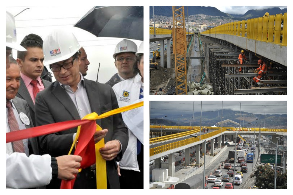 La obra inaugurada por Petro todavía inconclusa