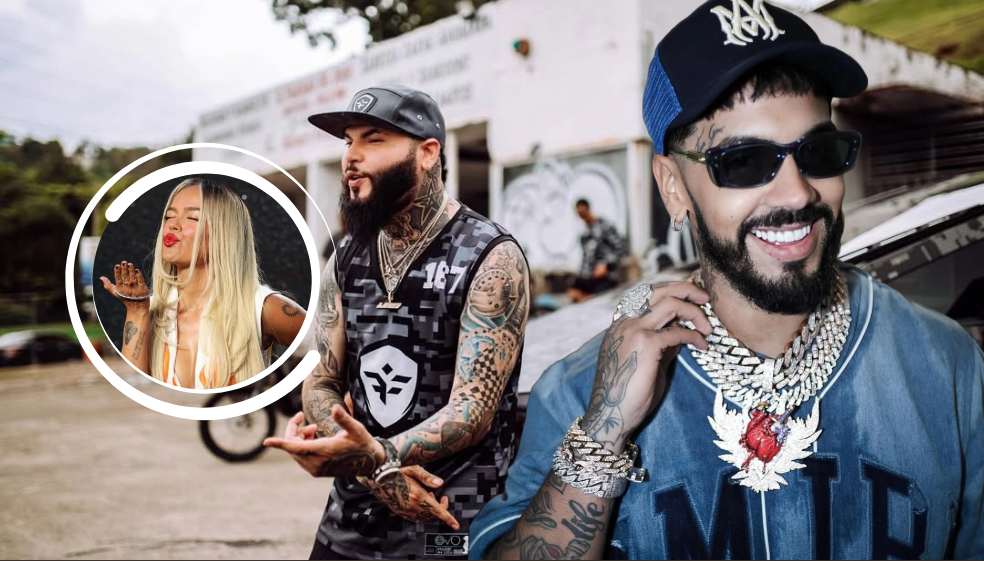 Farruko y Anuel AA tuvieron acalorada discusión. Todo inició por canción de Karol G