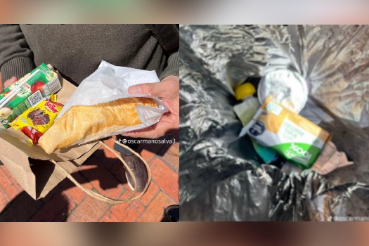Estudiantes denuncian entrega desigual de refrigerios por parte del Distrito