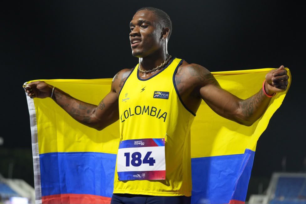 ¡Histórico! Ronal Longa conquistó el oro y es el más rapido en los Juegos Centroamericanos