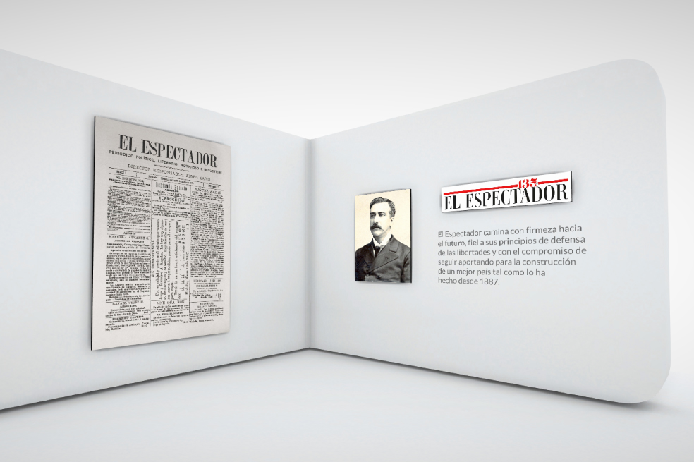 Exposición inmersiva, 135 años de periodismo con coraje