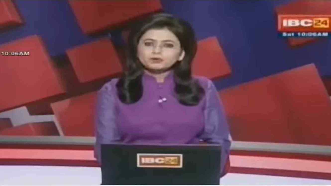 Presentadora de noticias se enteró en vivo de la muerte de su esposo, en India