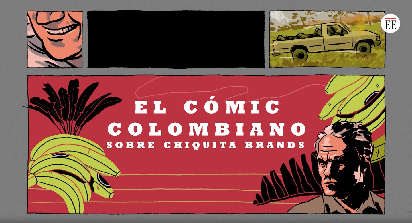 “La buena sombra”: este es el cómic que denuncia la crueldad de Chiquita Brands