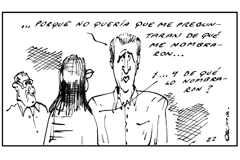 Velasco no asistió