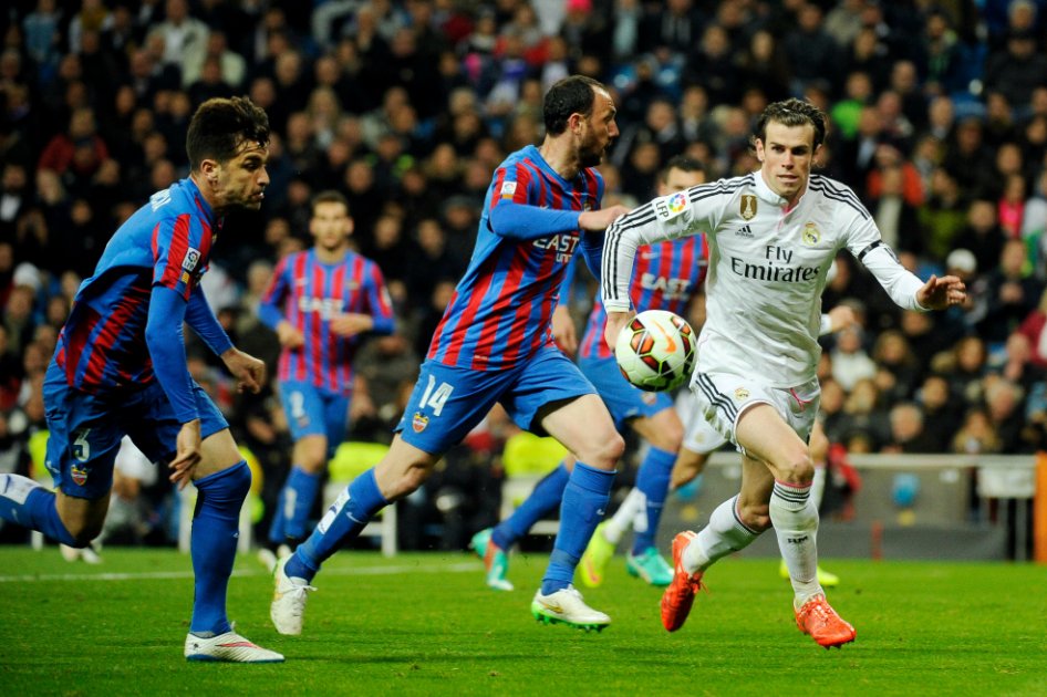 Real Madrid doblegó al Levante con un doblete de Gareth Bale