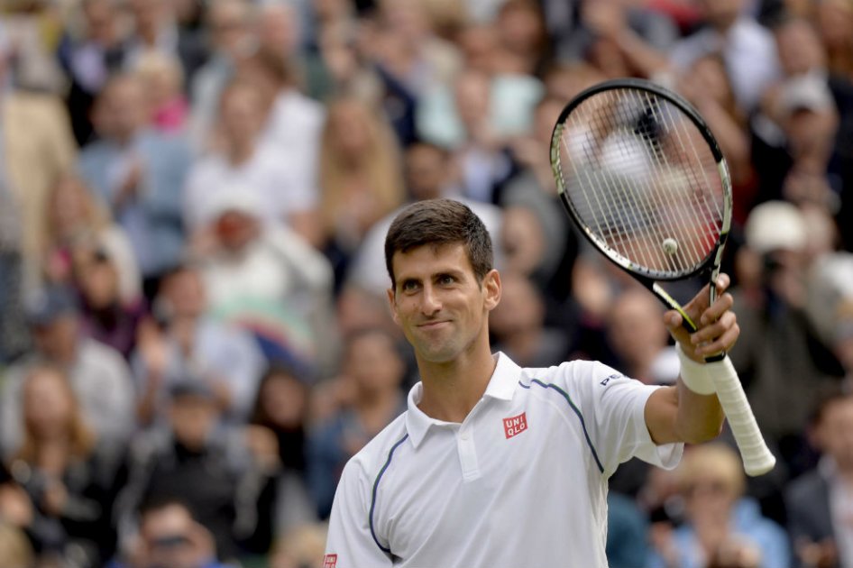 Novak Djokovic venció en cuartos de final a Marin Cilic. Foto: AFP