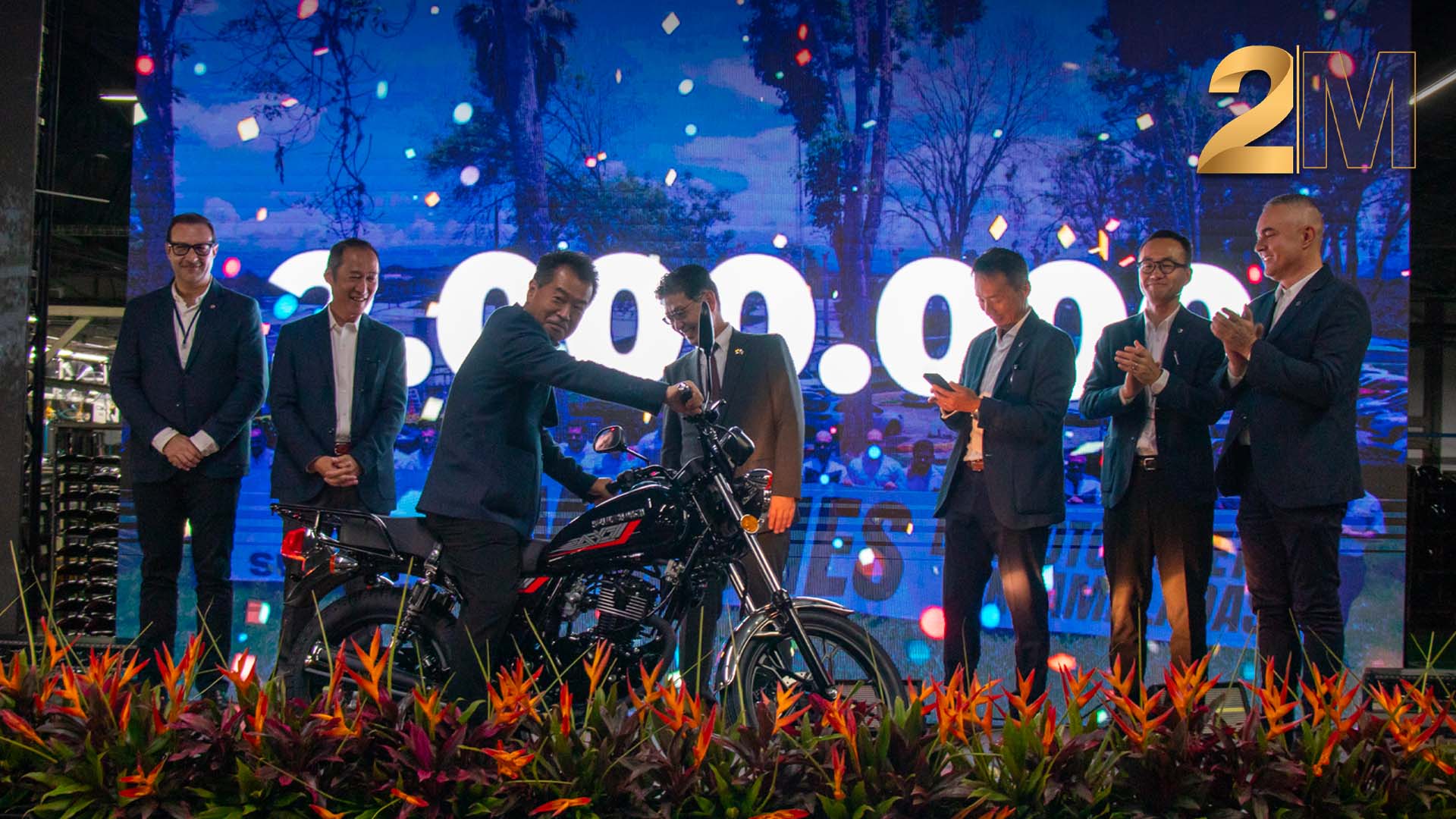 Suzuki alcanza los dos millones de motos ensambladas en Colombia