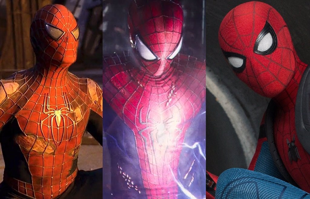 Estos tres Spider-Man forman parte del Universo Cinematográfico Marvel.