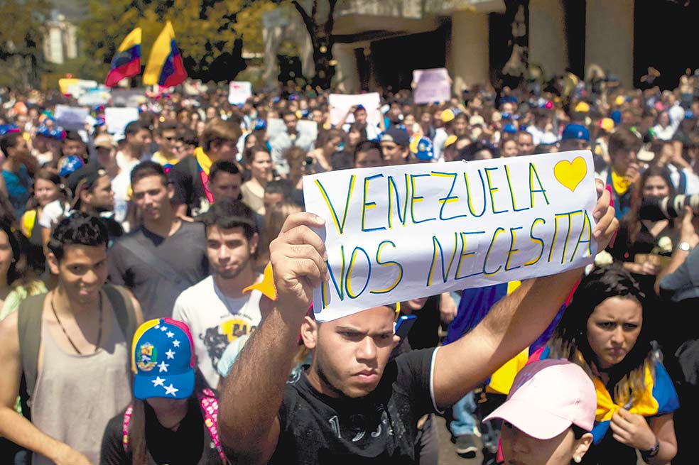 Hierve el caos en Venezuela