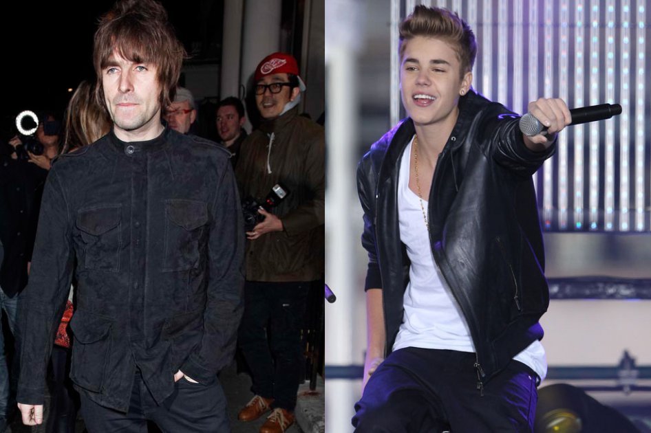 Liam Gallagher confiesa ser fan de Justin Bieber