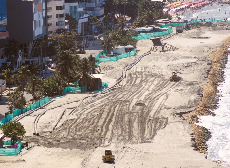 Lo que frena la protección costera en Cartagena