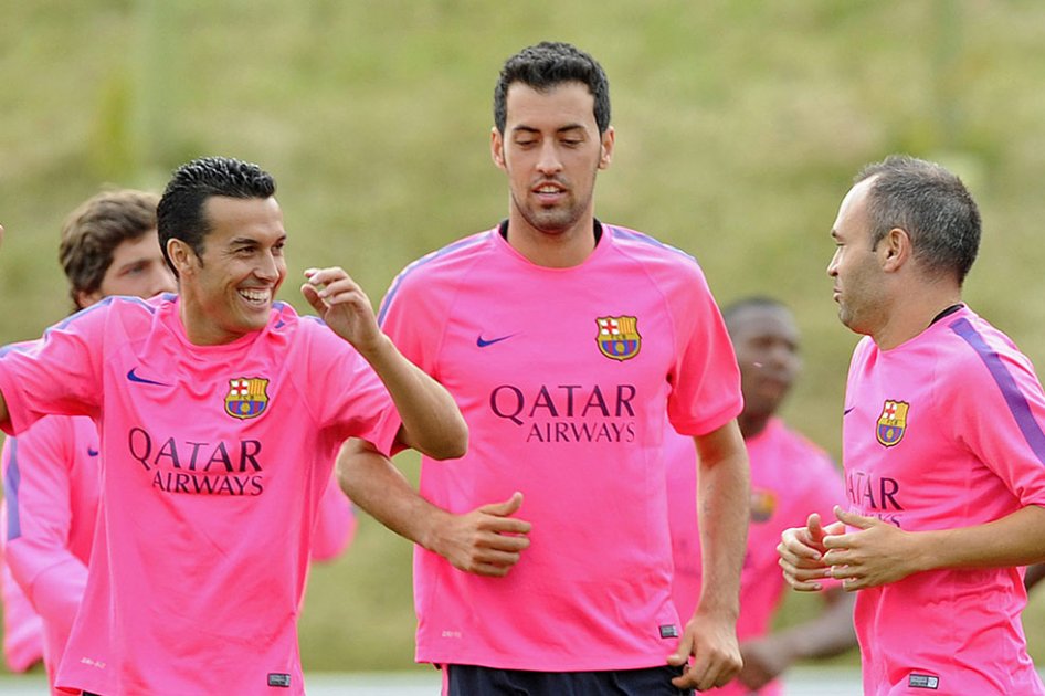 Busquets heredó el 5 de Puyol en el Barcelona