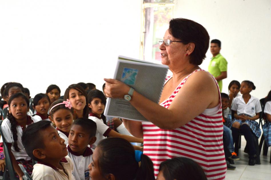 Niños Wayúu dejaron volar su imaginación en el Hay Festival Riohacha