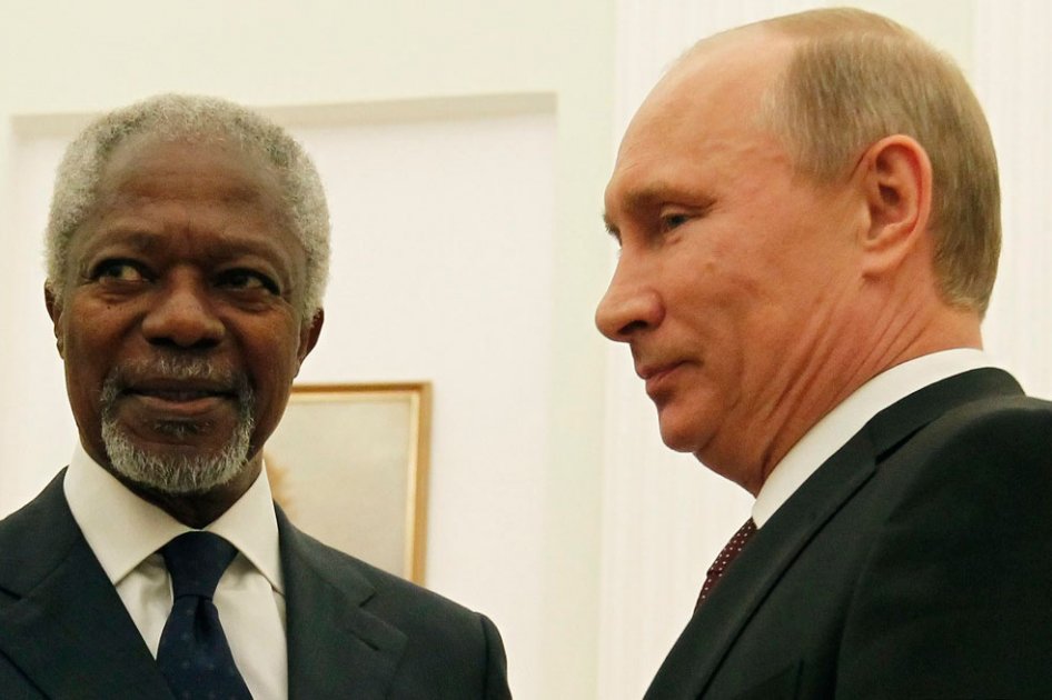 La renuncia de Kofi Annan es una «gran pérdida»: Putin
