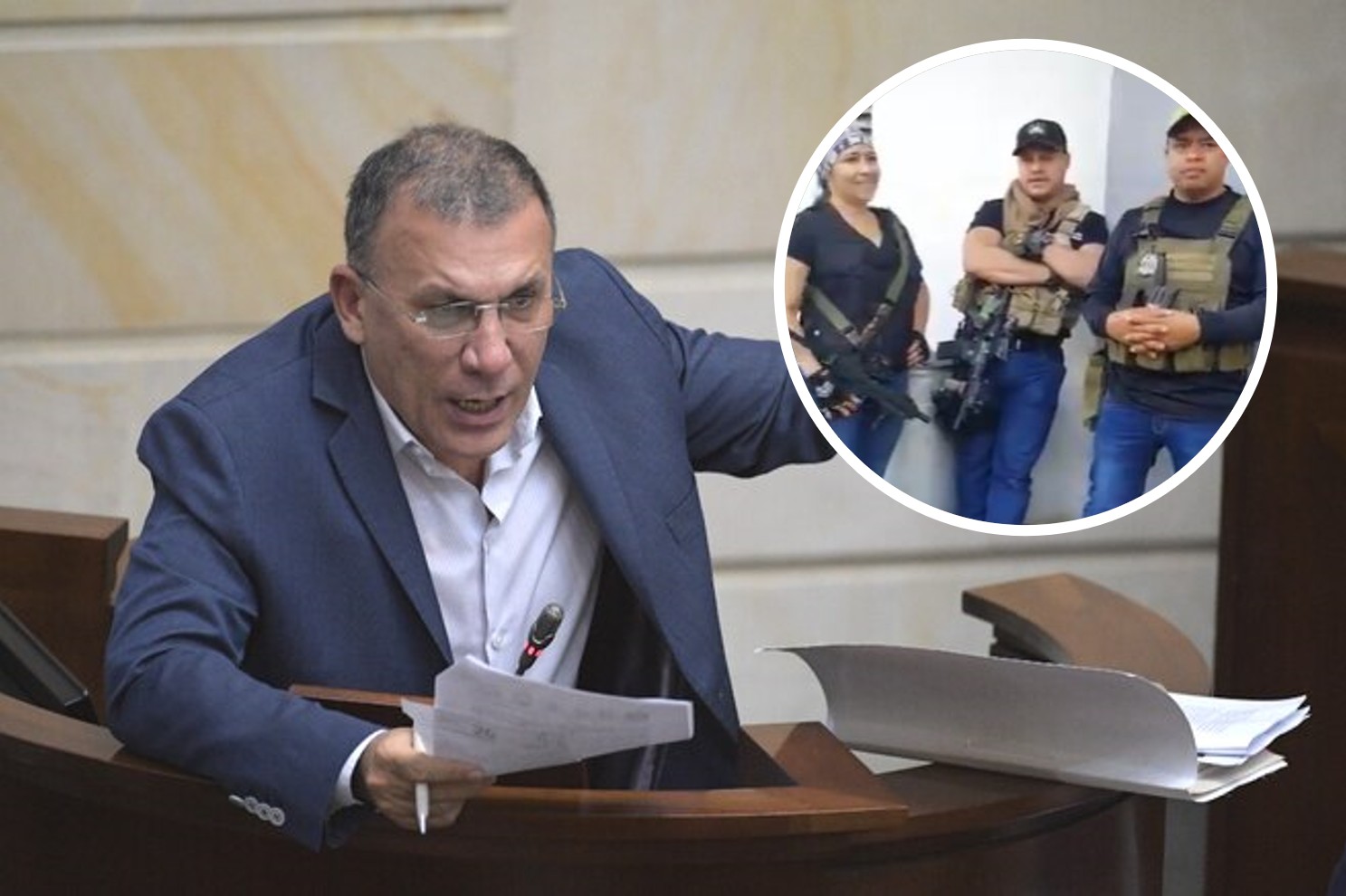 Metida de pata de Roy Barreras: reclamó paramilitarismo y resultó ser un cortometraje