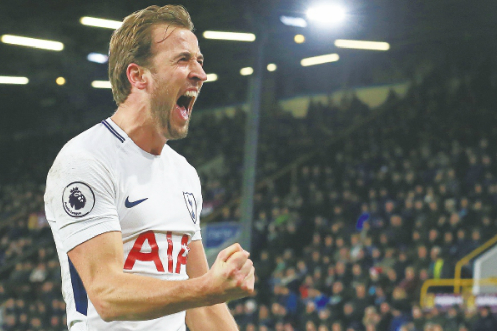 Harry Kane podría ser el goleador de las grandes ligas de Europa en 2017