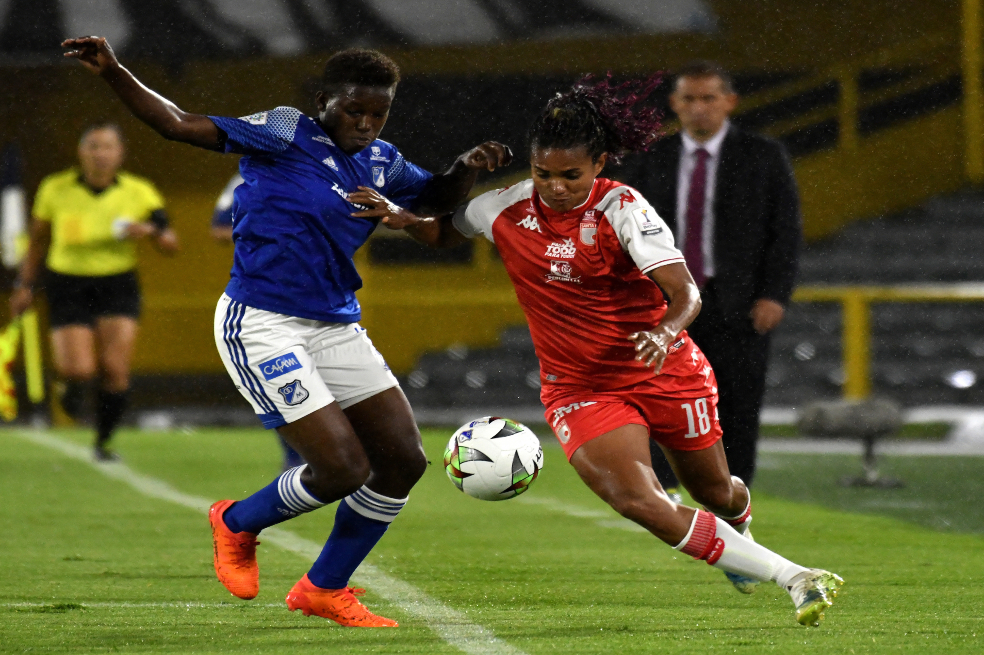 Liga Femenina: Millonarios y Santa Fe empataron en el primer clásico del año