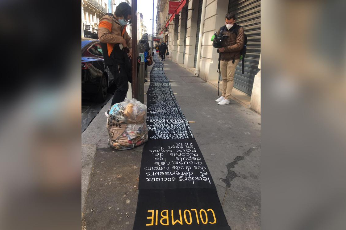 Colombianos en Francia