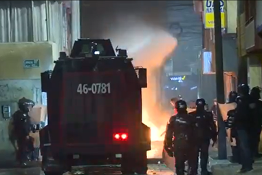 Policías y civiles heridos: balance de las protestas de este miércoles en Bogotá