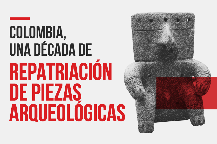 Colombia, una década de repatriación de piezas arqueológicas