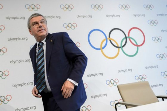 El alemán Thomas Bach, presidente del Comité Olímpico Internacional. / AFP