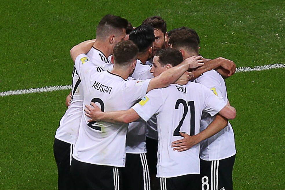 Alemania y Chile igualaron a un gol en la Copa Confederaciones