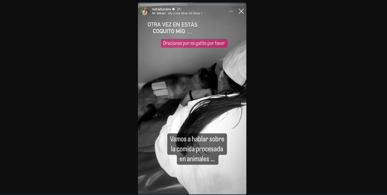 “Otra vez en estas”: Natalia Durán prendió las alarmas con inesperado mensaje