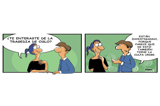 Uribe tiene la culpa