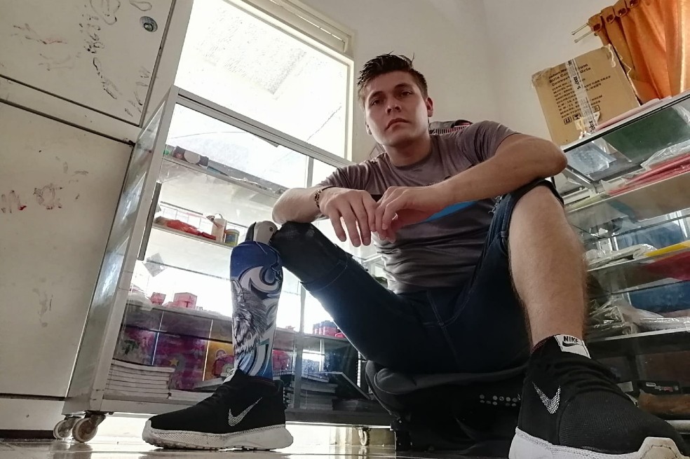 “Pude haber salvado mi pierna”: exsoldado en el día contra las minas