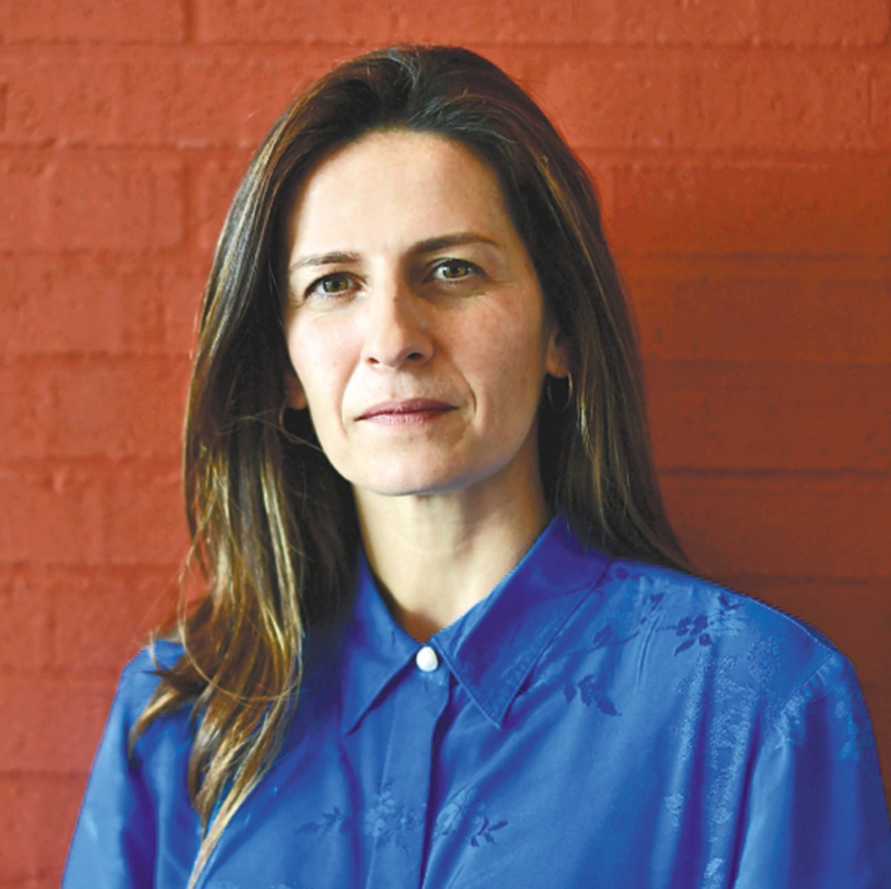 Claudia Segura, curadora