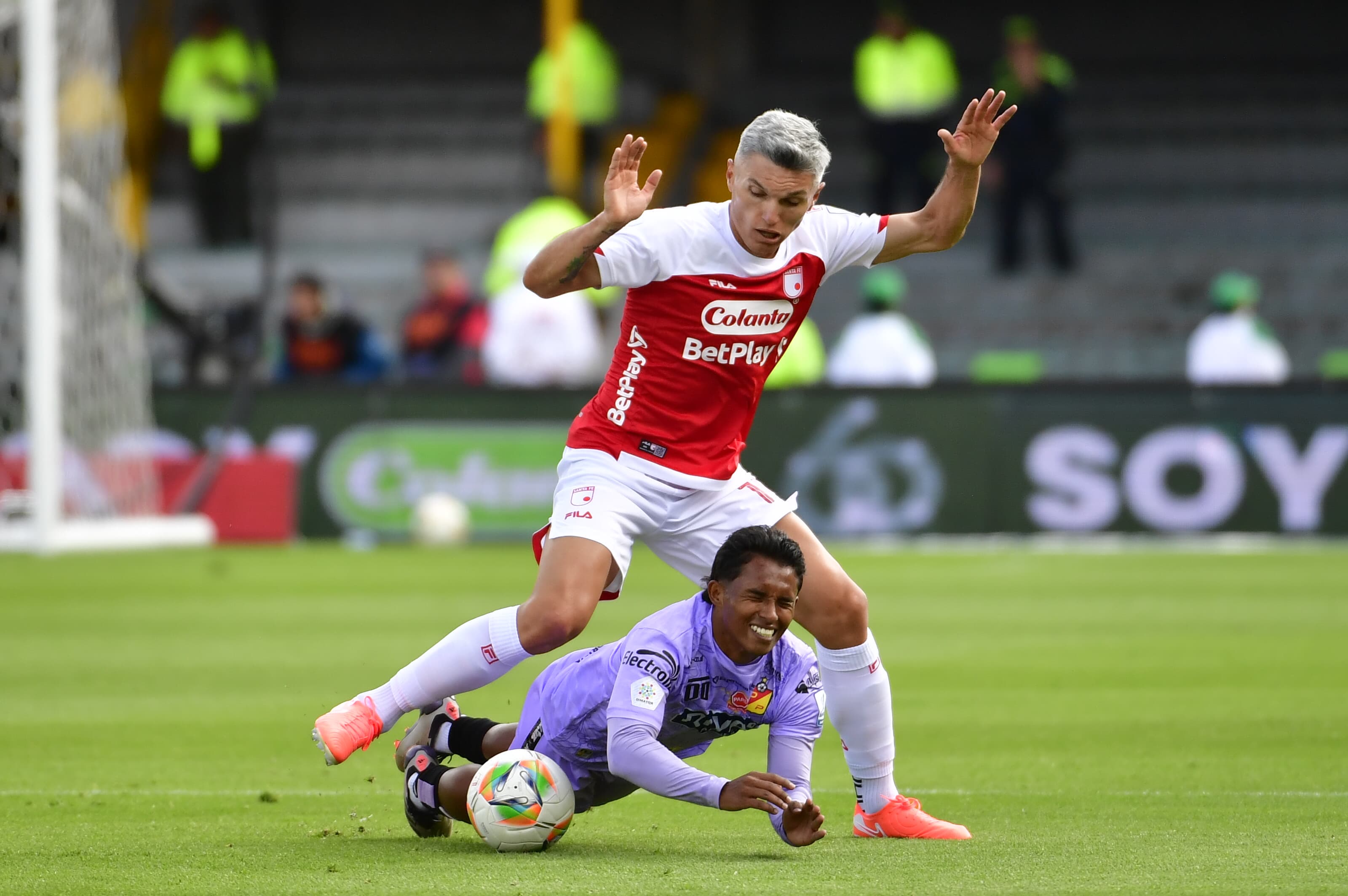 Así fue el regreso de Santa Fe a El Campín, en su triunfo contra Pereira