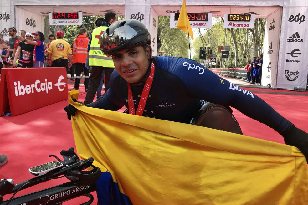 Francisco Sanclemente ganó por segundo año consecutivo el Maratón de Madrid