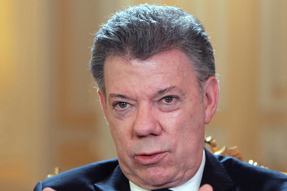 El presidente Santos buscará en Panamá un nuevo respaldo regional al proceso de paz con las Farc. /SIG