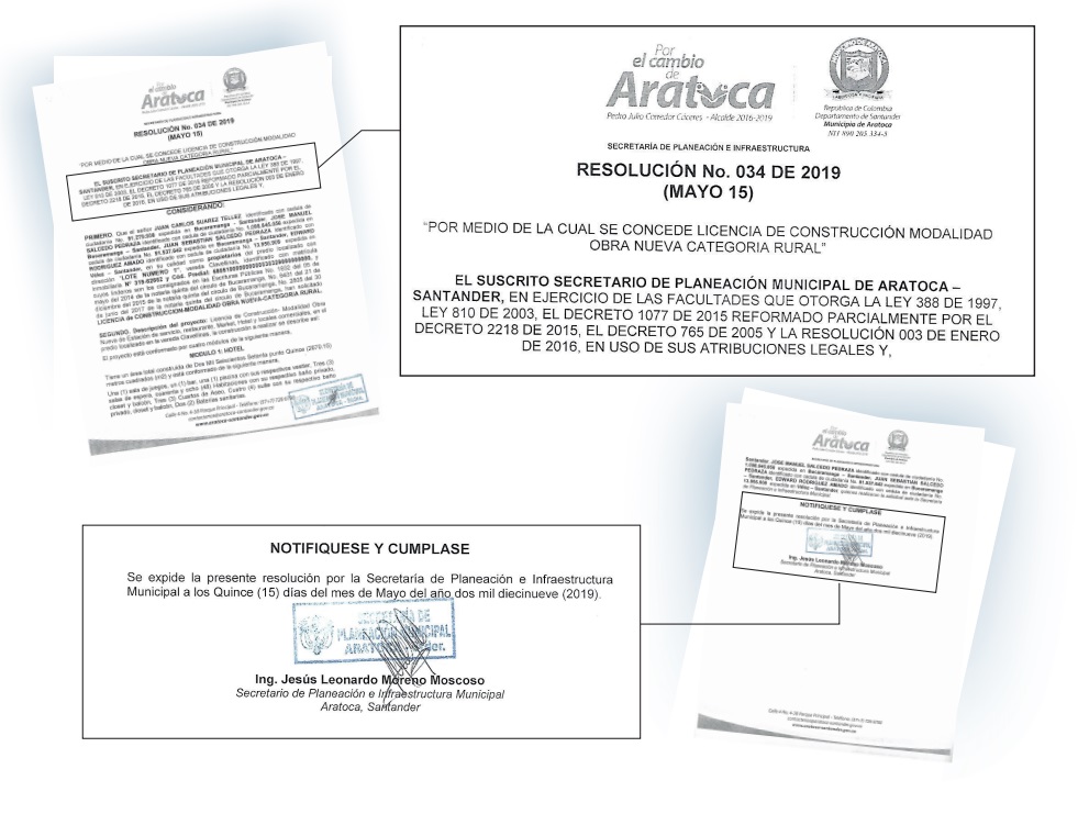 La CAS dice que no tiene permisos ambientales.