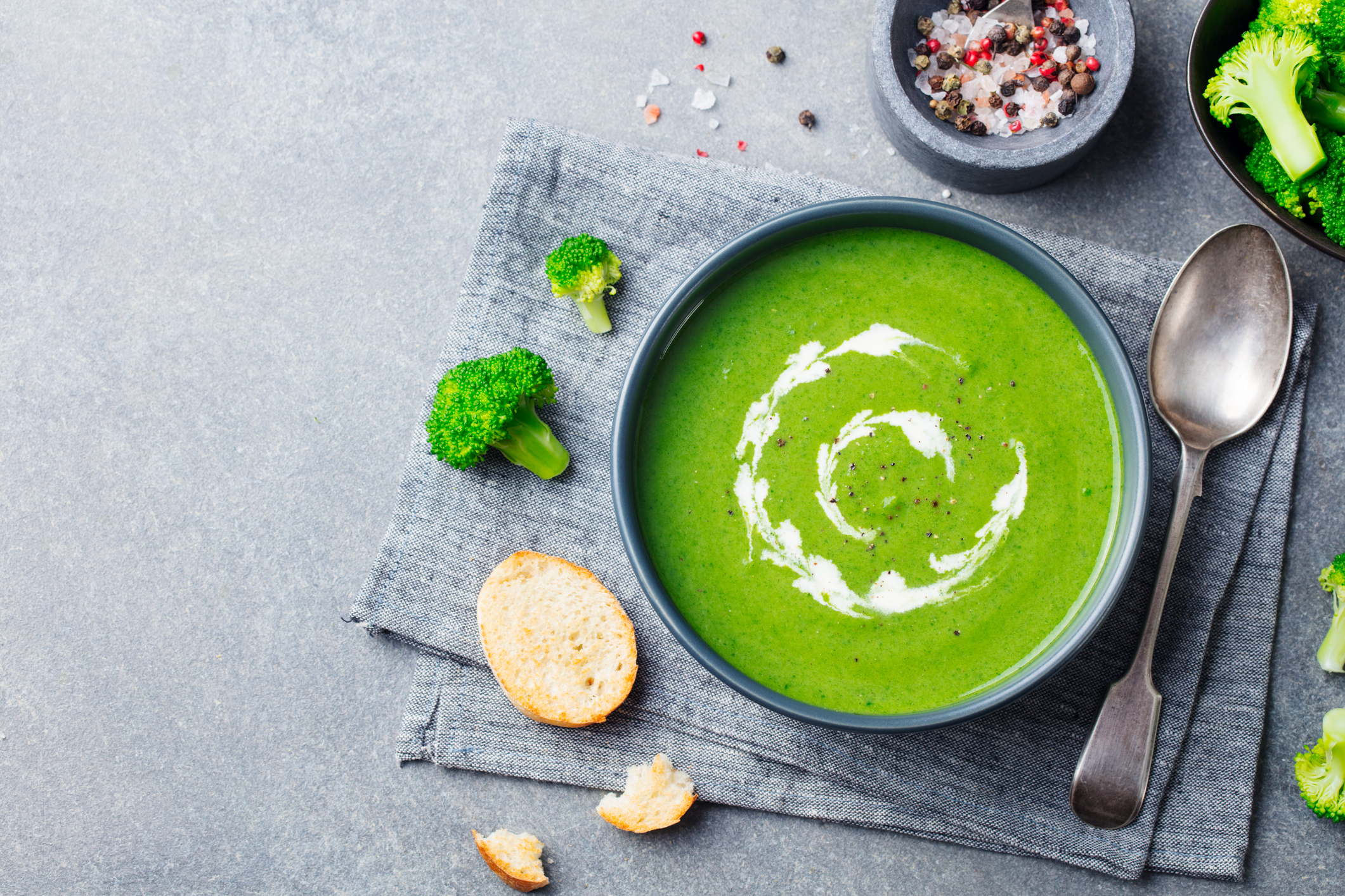 Sopa de brócoli
