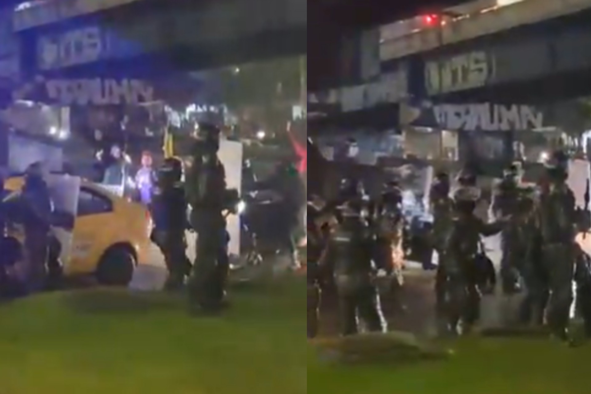 Tensión en operativo de espacio público en Autosur: comerciantes se enfrentaron con la UNDMO