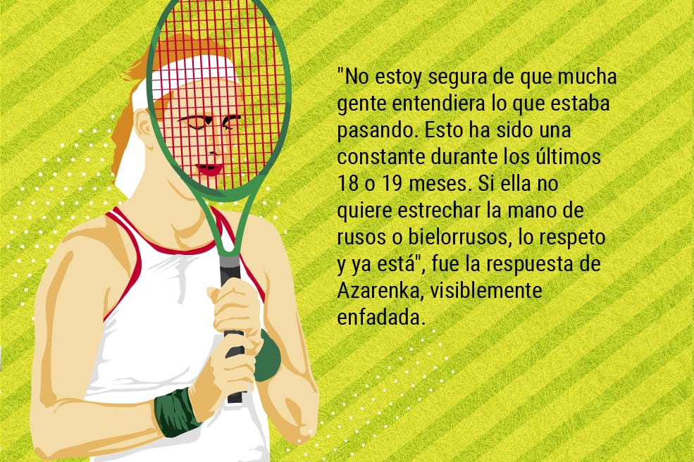 El mundo no es como lo pintan: La guerra en Ucrania también se libra en las canchas de tenis