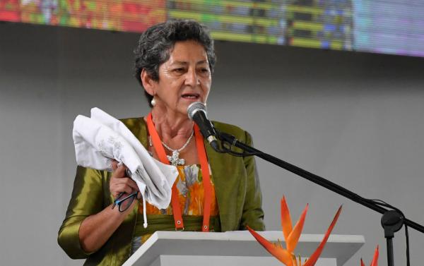 Pastora Mira le pide al nuevo Congreso que legisle para las víctimas