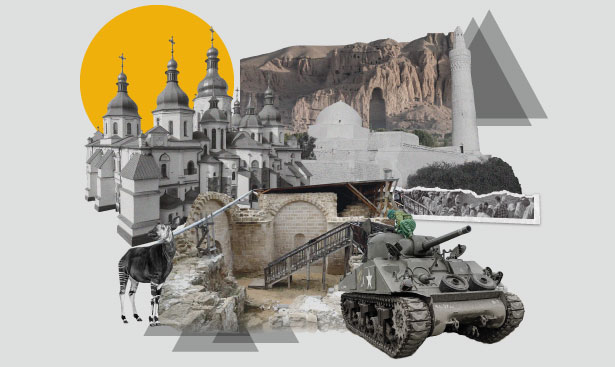 Las huellas de la guerra en el Patrimonio de la Humanidad