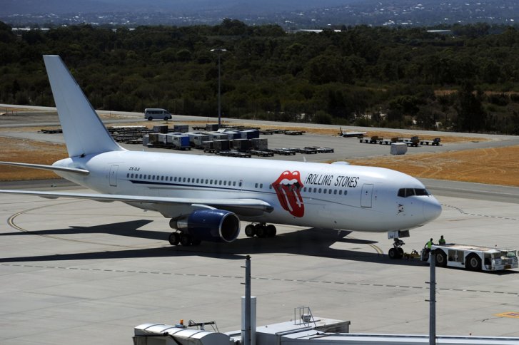 Los Rolling Stones llegan a Chile, donde inicia la gira ‘América Latina olé’
