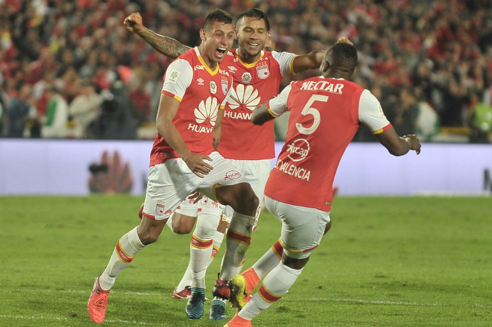 Santa Fe es el primer finalista del fútbol colombiano