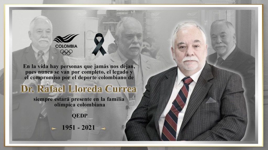 Falleció Rafael Lloreda, tesorero del Comité Olímpico Colombiano