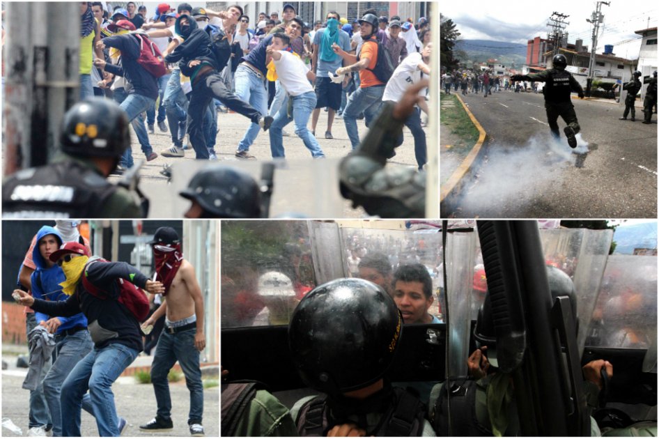 Marchas en Venezuela dejan al menos 80 detenidos y 20 heridos