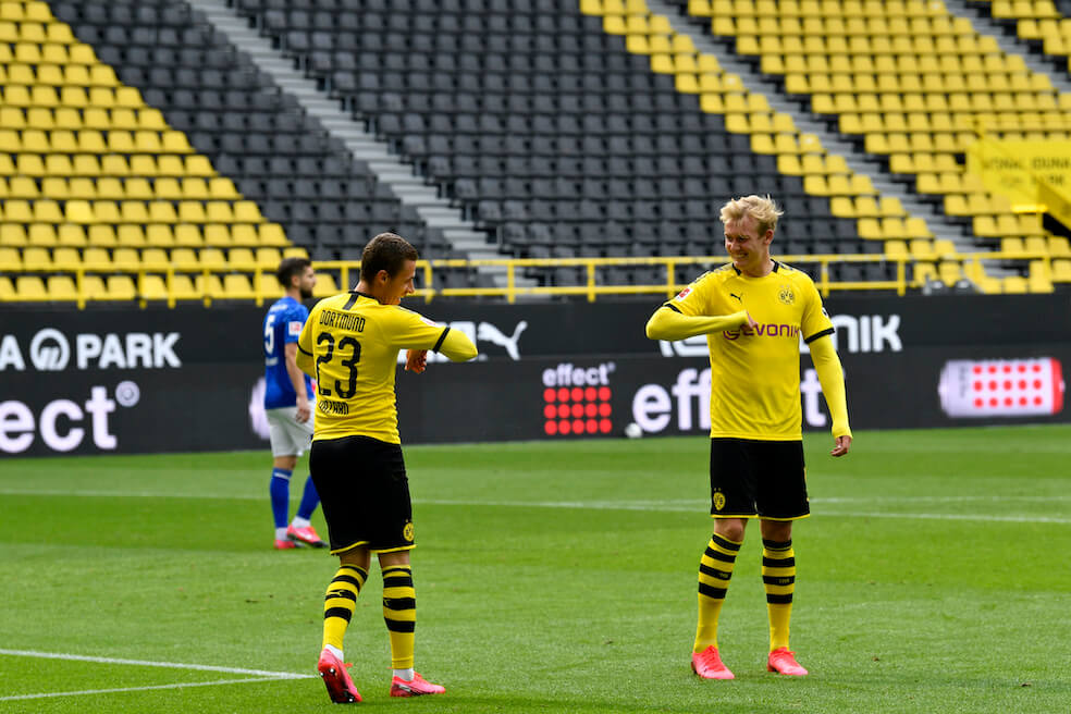 Regresó la Bundesliga con goleada del Borussia Dortmund