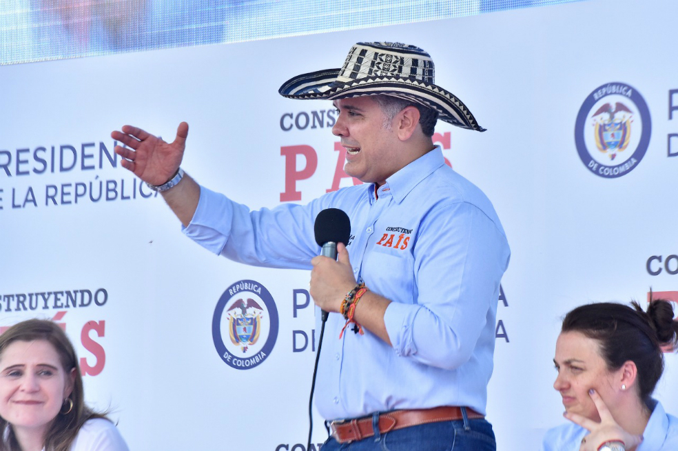 “Si todos ponemos, Colombia gana”: Duque pide apoyo a ley de financiamiento