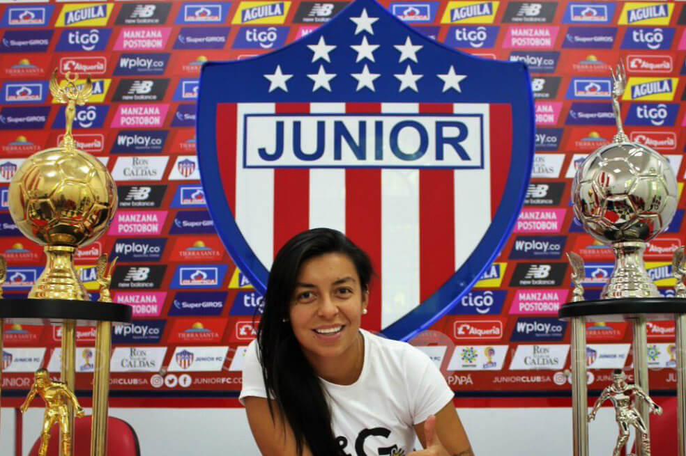 Será el noveno club en el que milite la jugadora colombiana. / @JuniorClubSA
