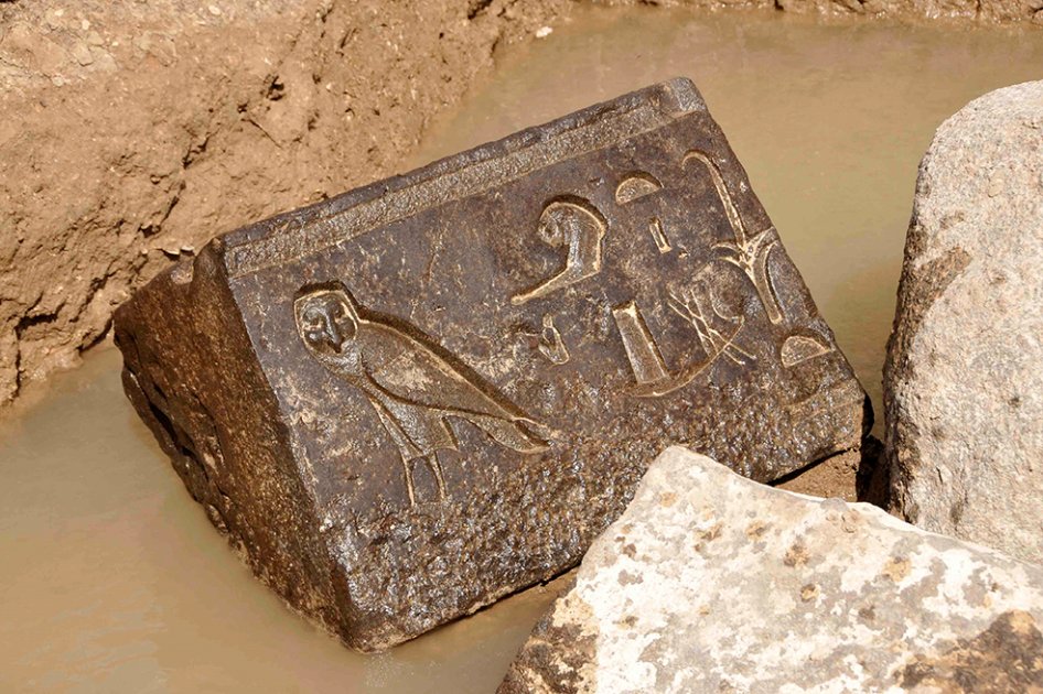 Descubren capilla faraónica en templo egipcio de Heliópolis